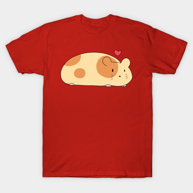 Long Hamster Love T-Shirt by saradaboru